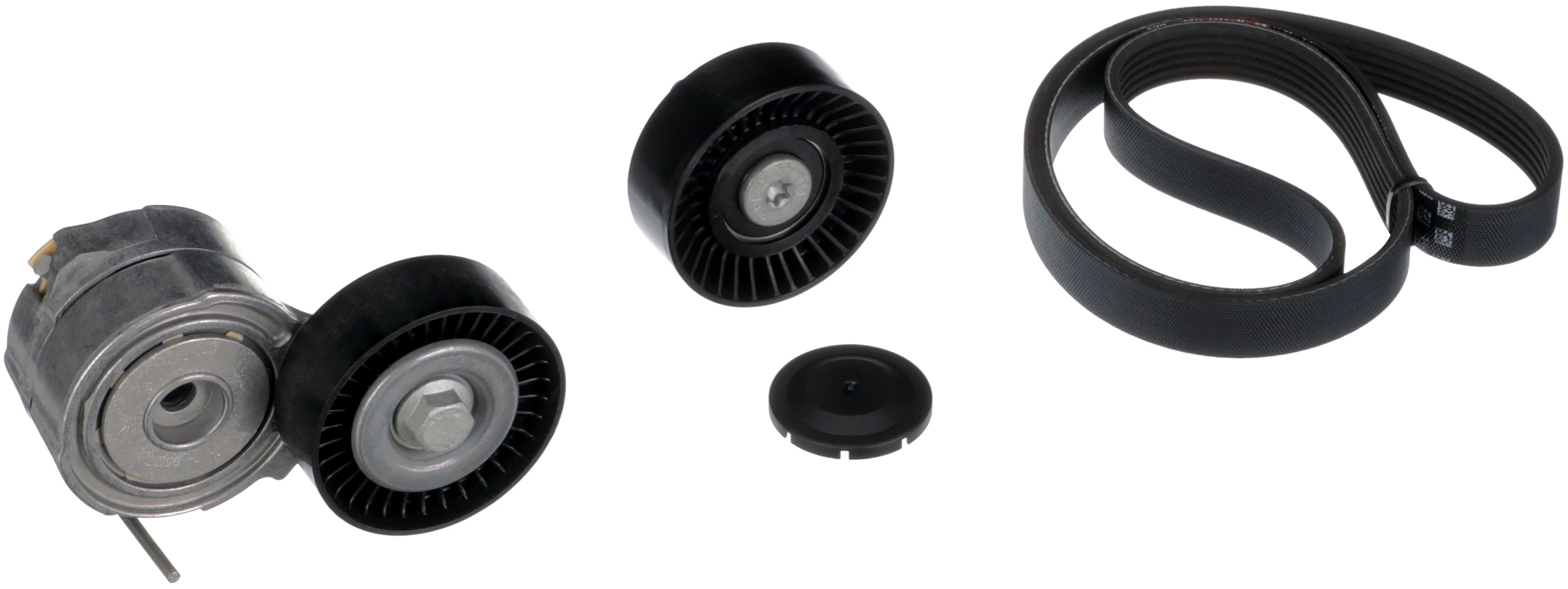 Jeu de courroies trapézoïdales à nervures GATES K136PK2490