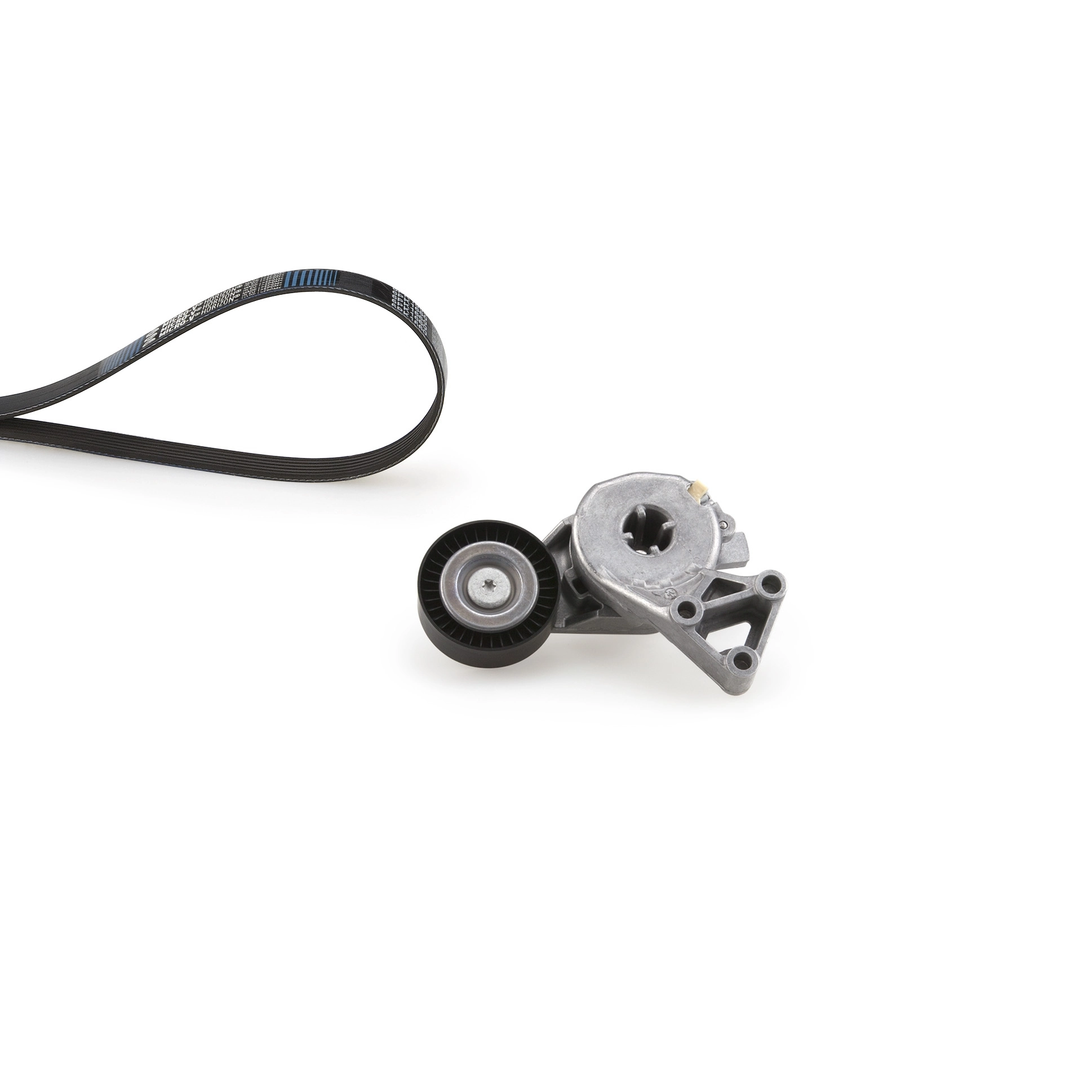 Jeu de courroies trapézoïdales à nervures GATES K046DPK1195