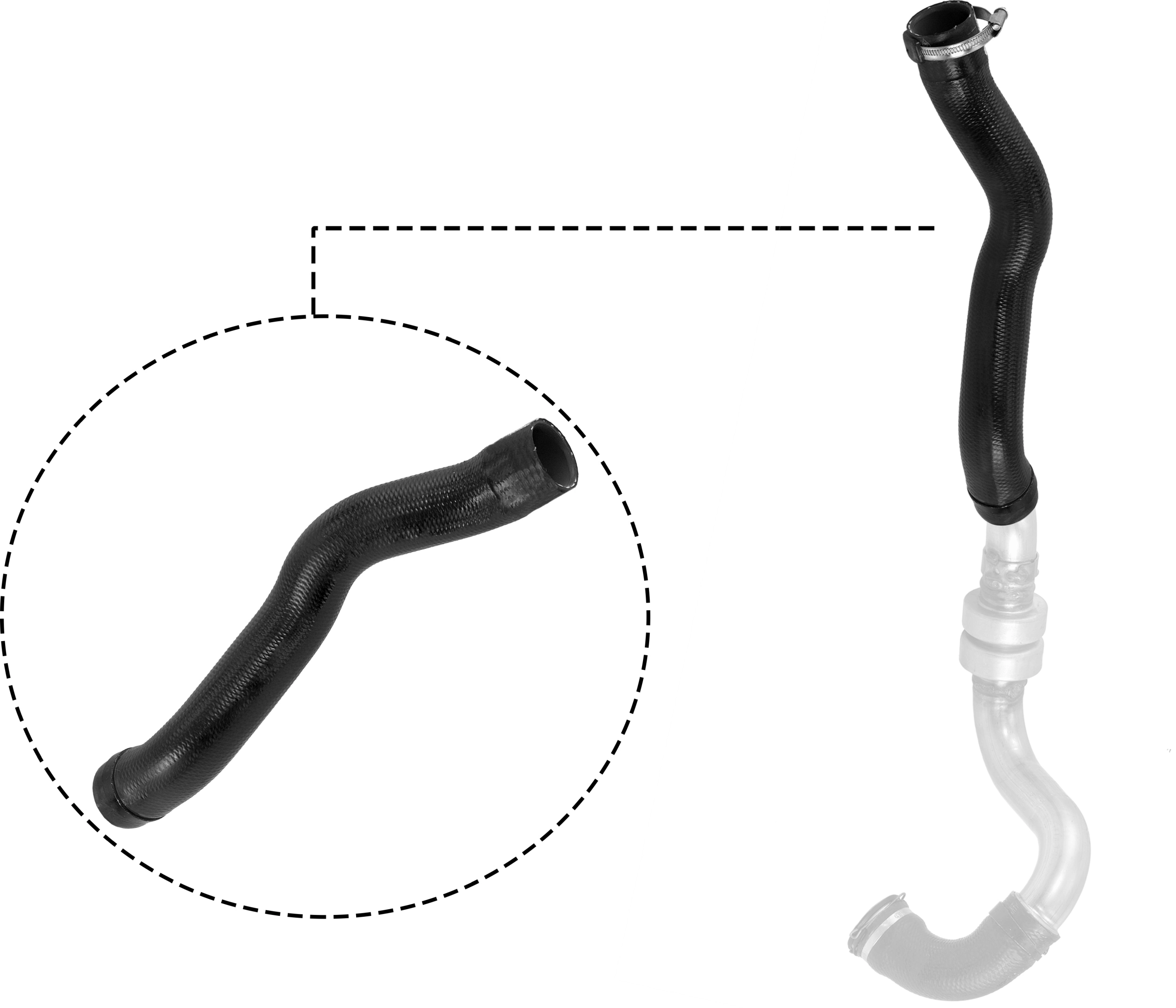 Gaine de suralimentation GATES 09-0808