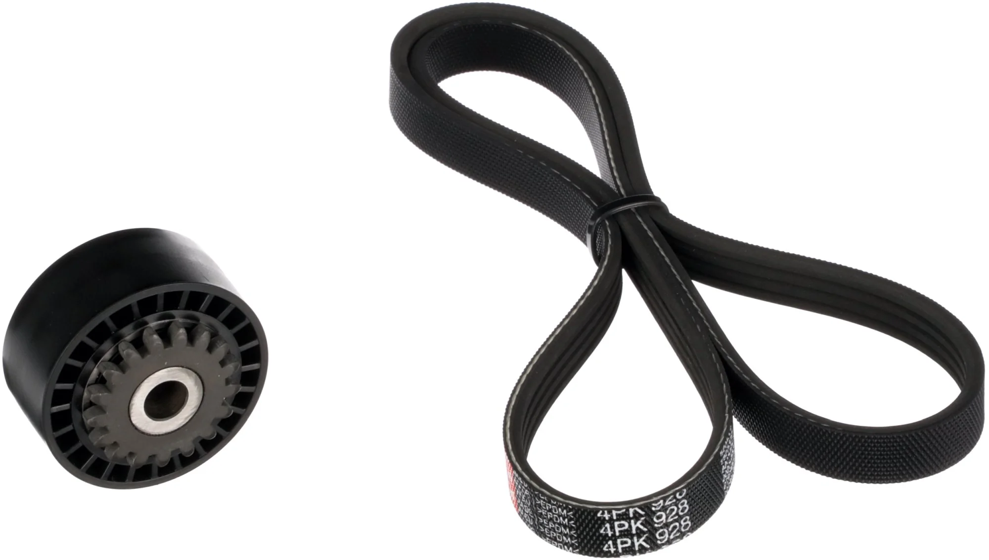 Jeu de courroies trapézoïdales à nervures GATES K014PK928