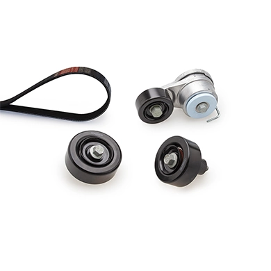 Jeu de courroies trapézoïdales à nervures GATES K076PK2500