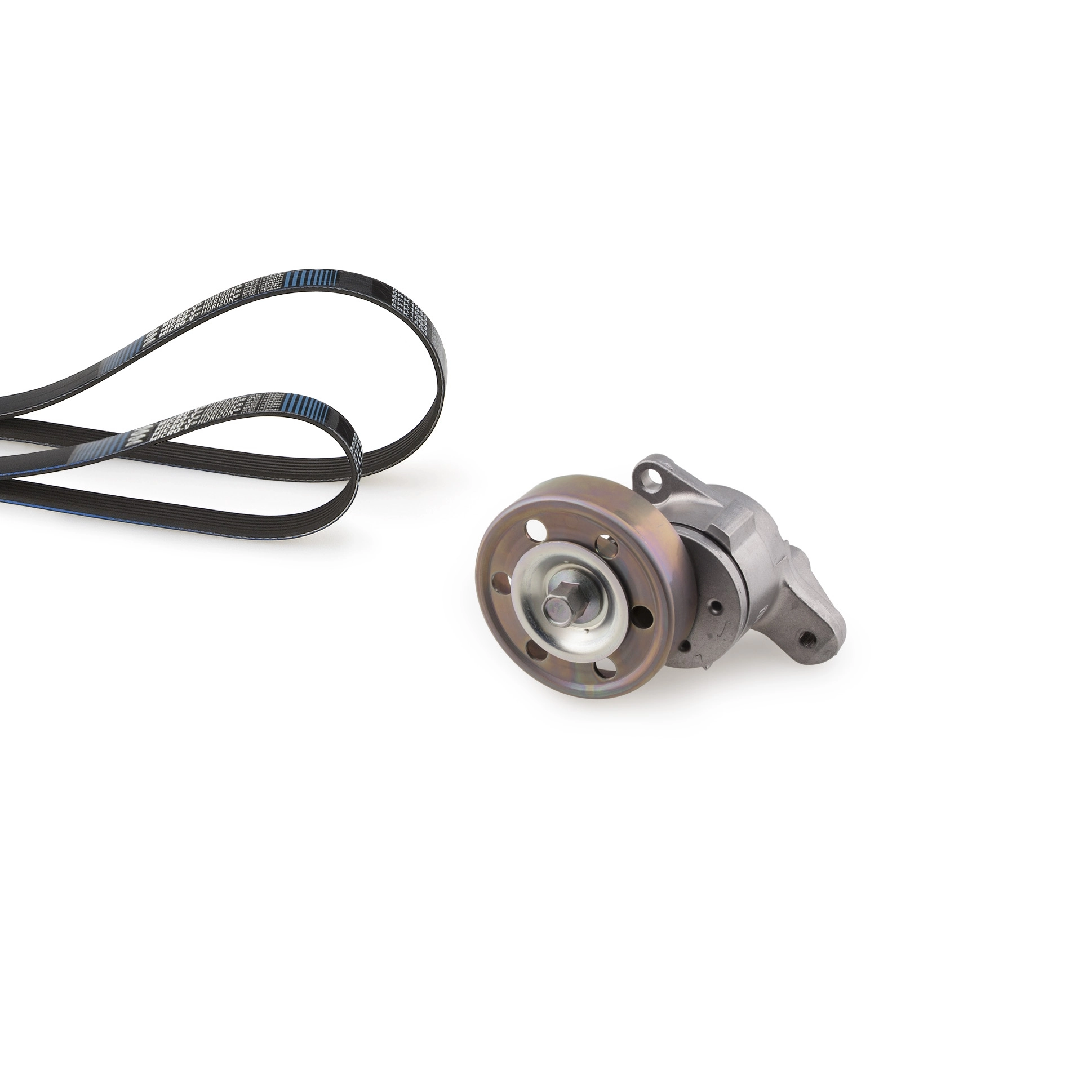 Jeu de courroies trapézoïdales à nervures GATES K035PK885