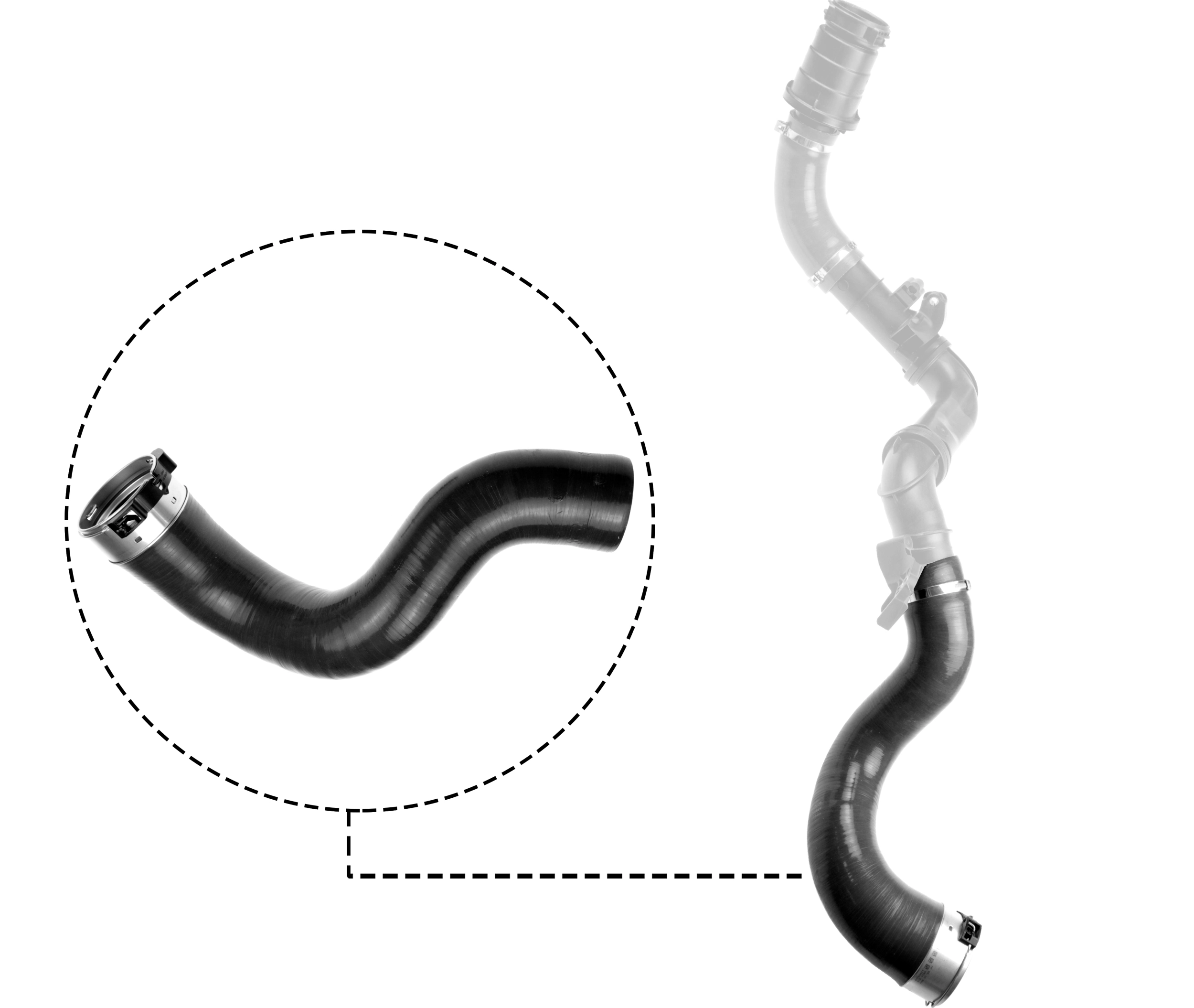 Gaine de suralimentation GATES 09-1301
