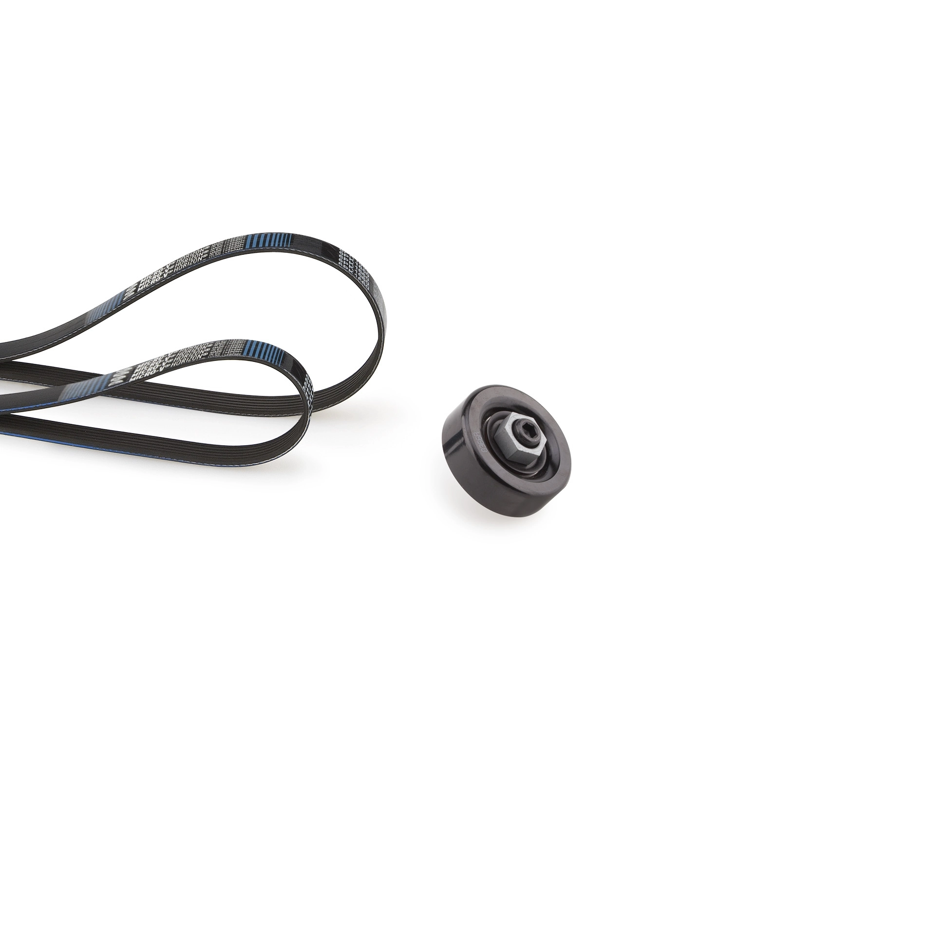 Jeu de courroies trapézoïdales à nervures GATES K054PK840