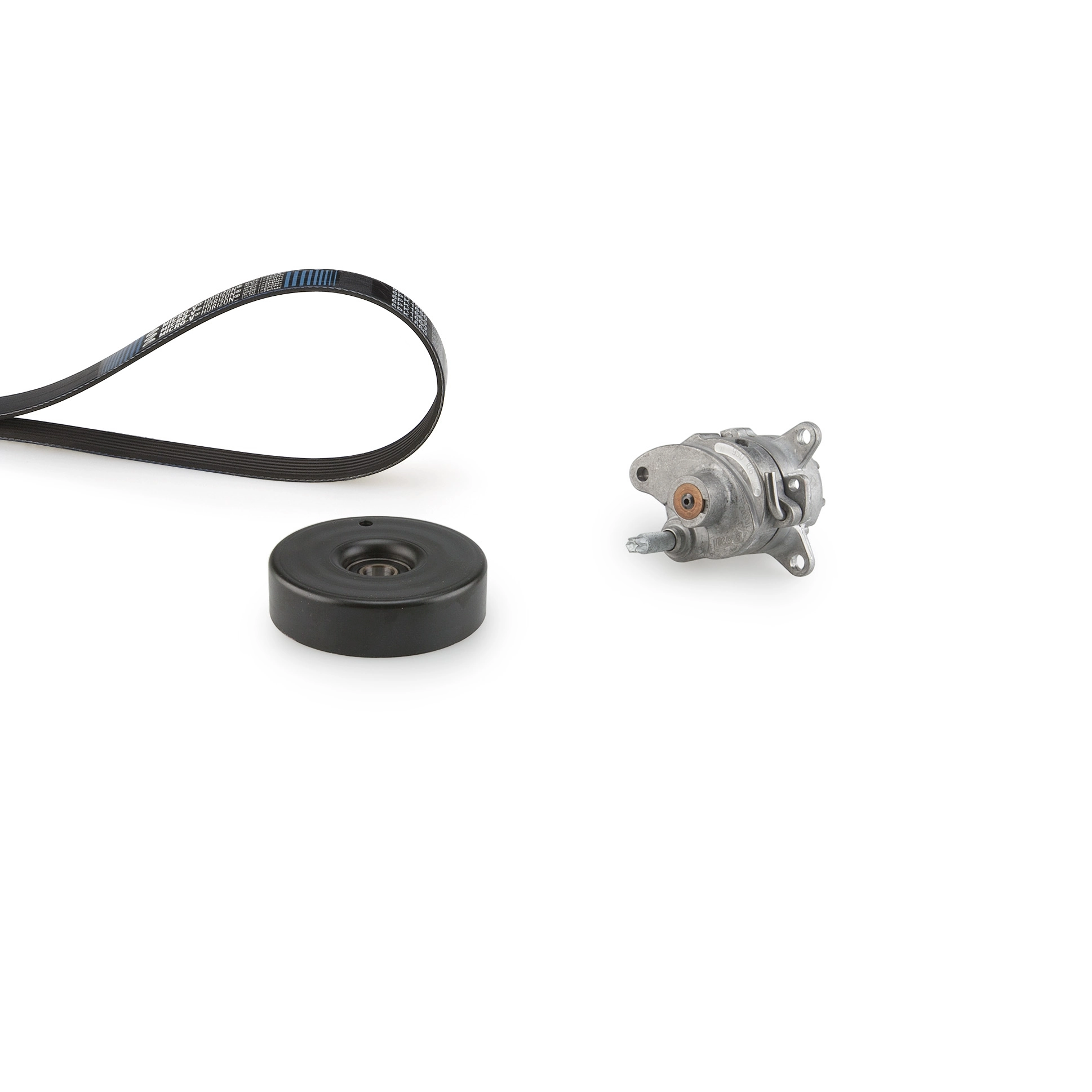 Jeu de courroies trapézoïdales à nervures GATES K046PK2153