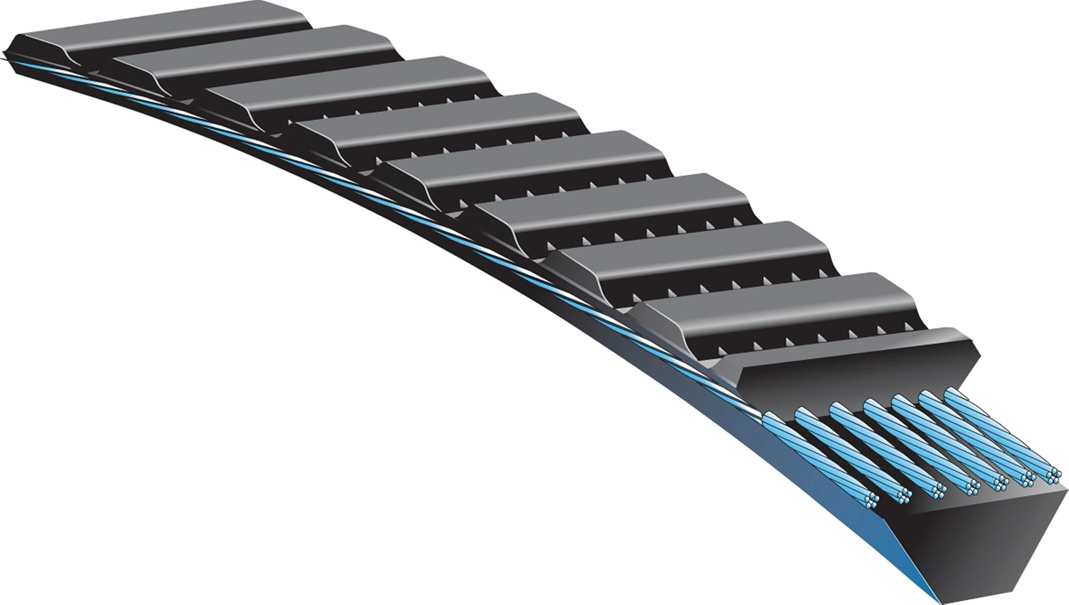 Courroie trapézoïdale GATES 7M630