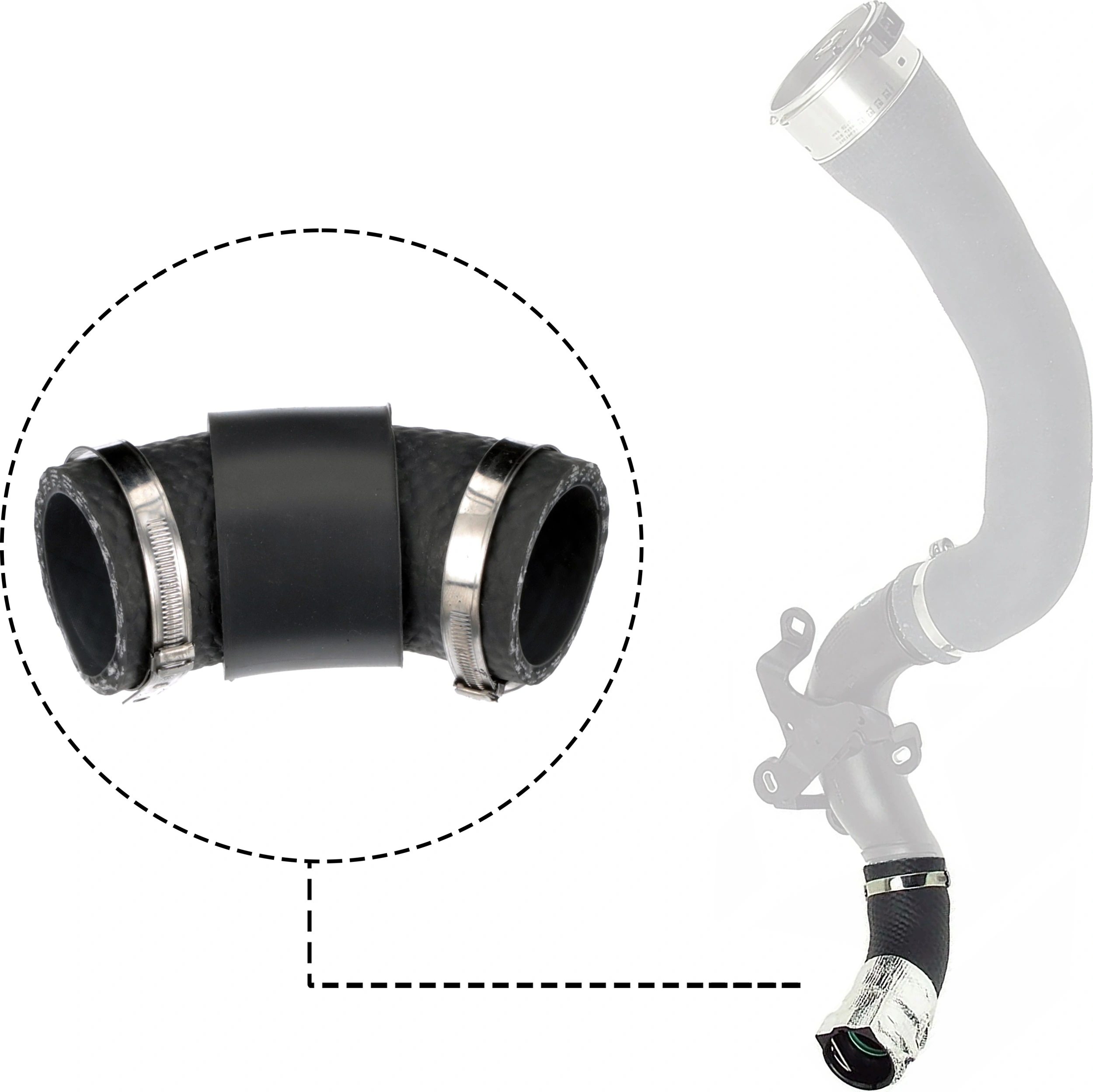 Gaine de suralimentation GATES 09-1425