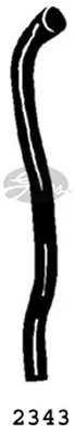 Durite de radiateur GATES 2343