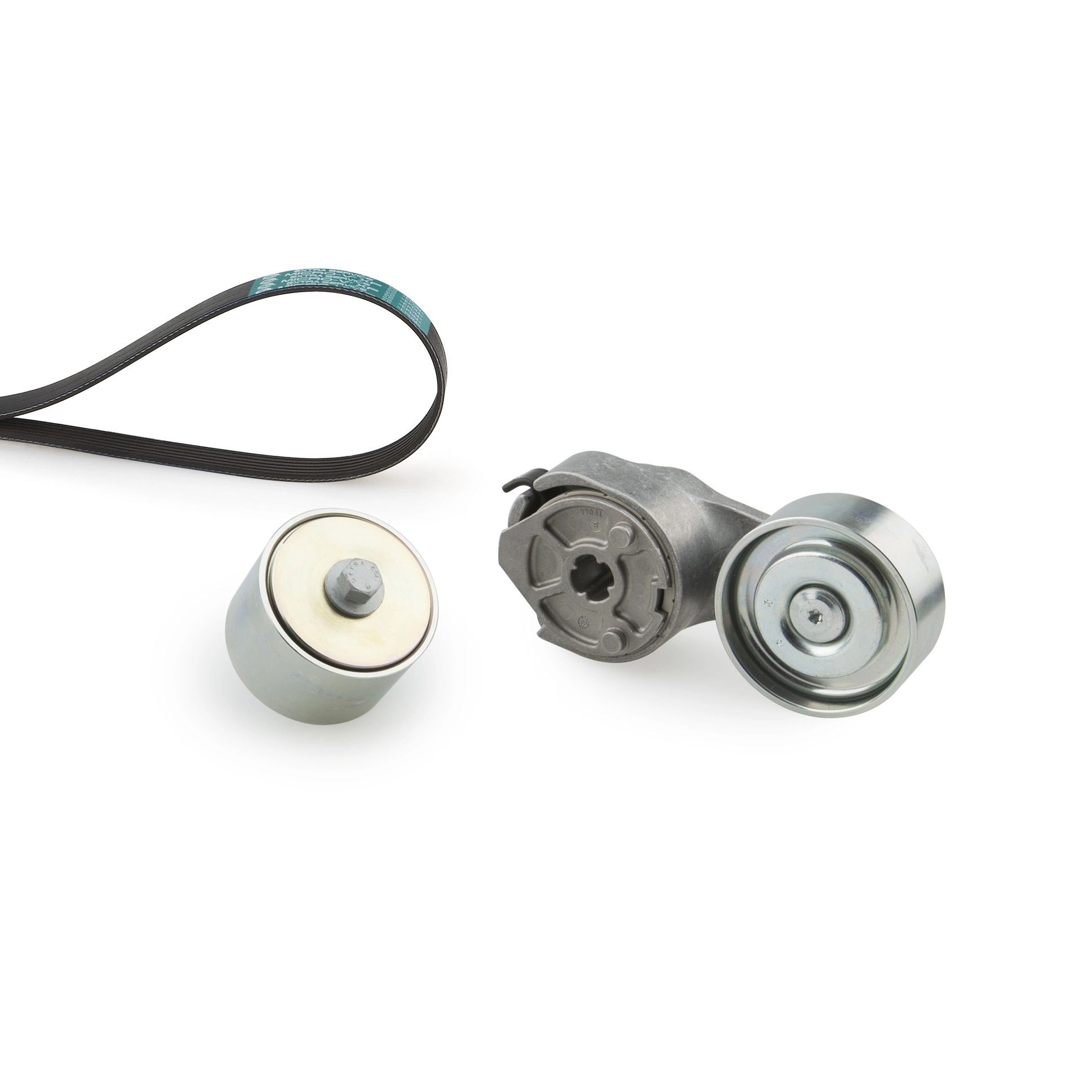 Jeu de courroies trapézoïdales à nervures GATES K0110PK1715HD