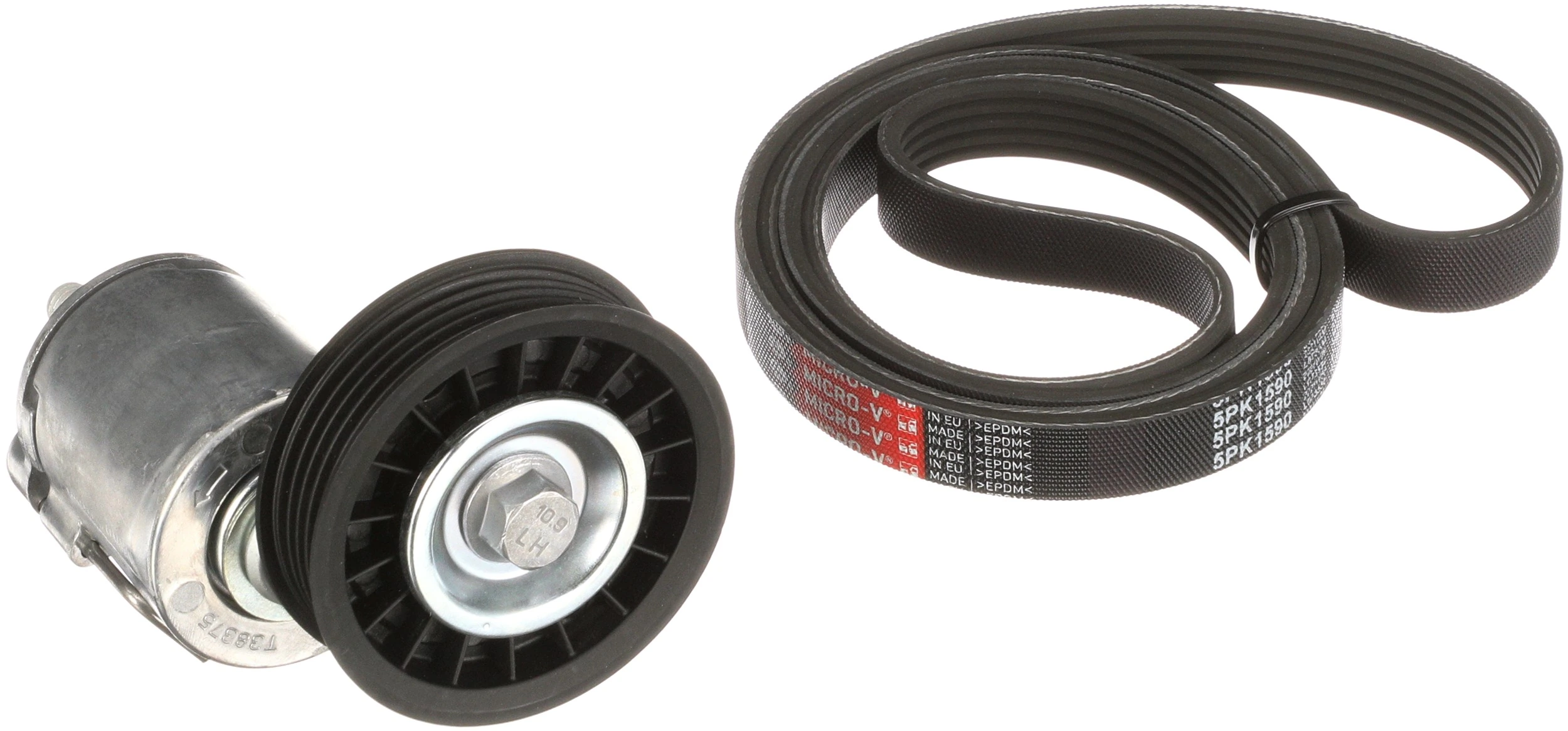 Jeu de courroies trapézoïdales à nervures GATES K035PK1590