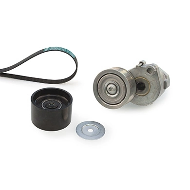 Jeu de courroies trapézoïdales à nervures GATES K018PK1614HD