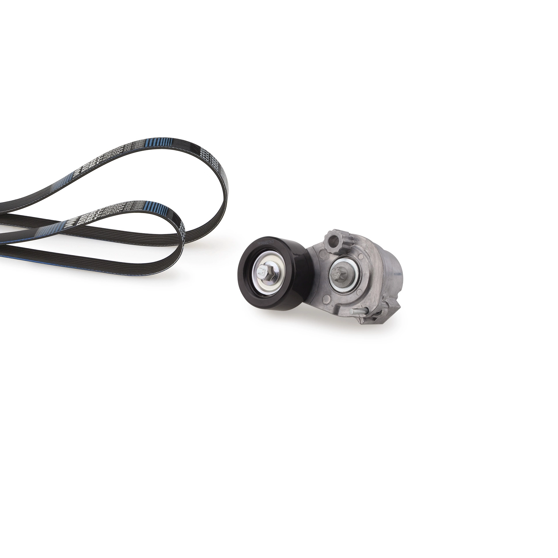 Jeu de courroies trapézoïdales à nervures GATES K266PK1555