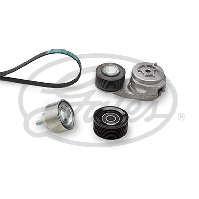 Jeu de courroies trapézoïdales à nervures GATES K018PK1852HD