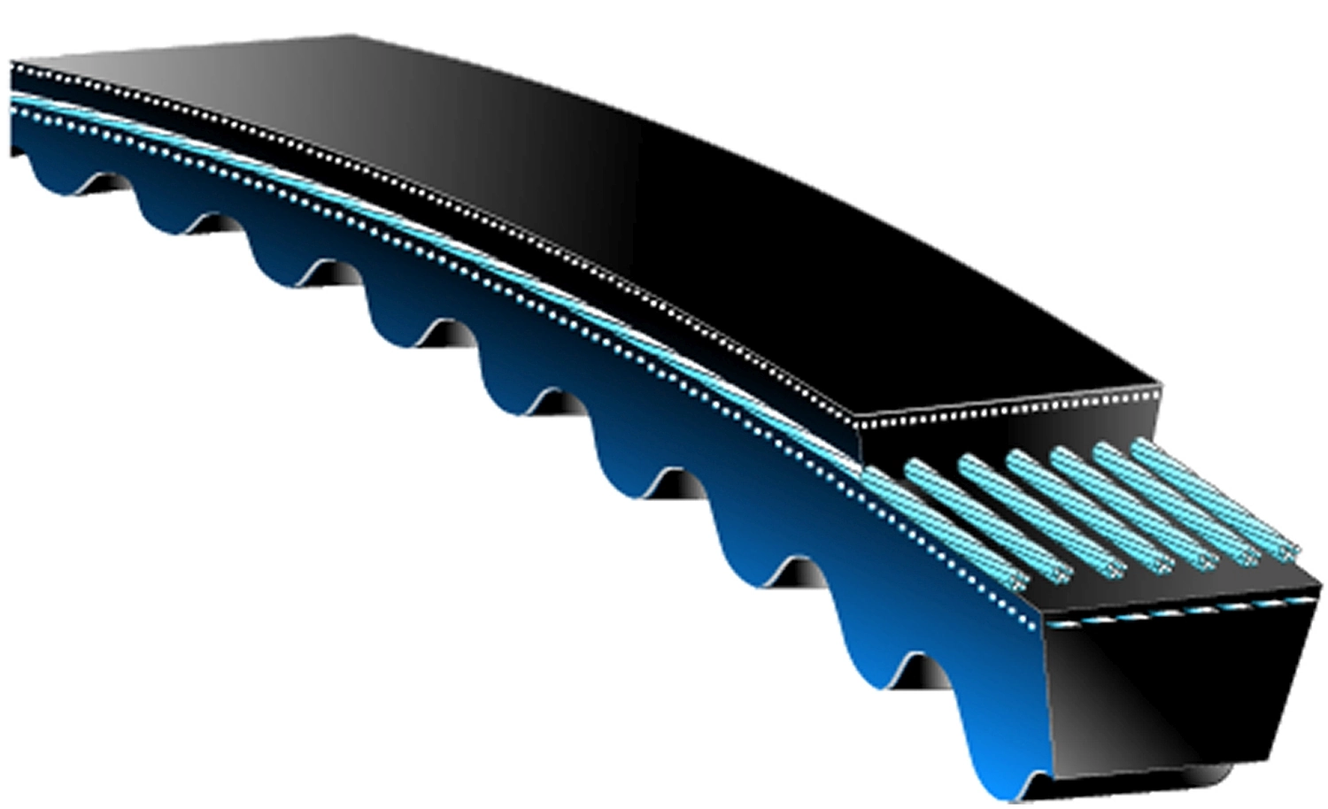 Courroie trapézoïdale GATES SPZ560