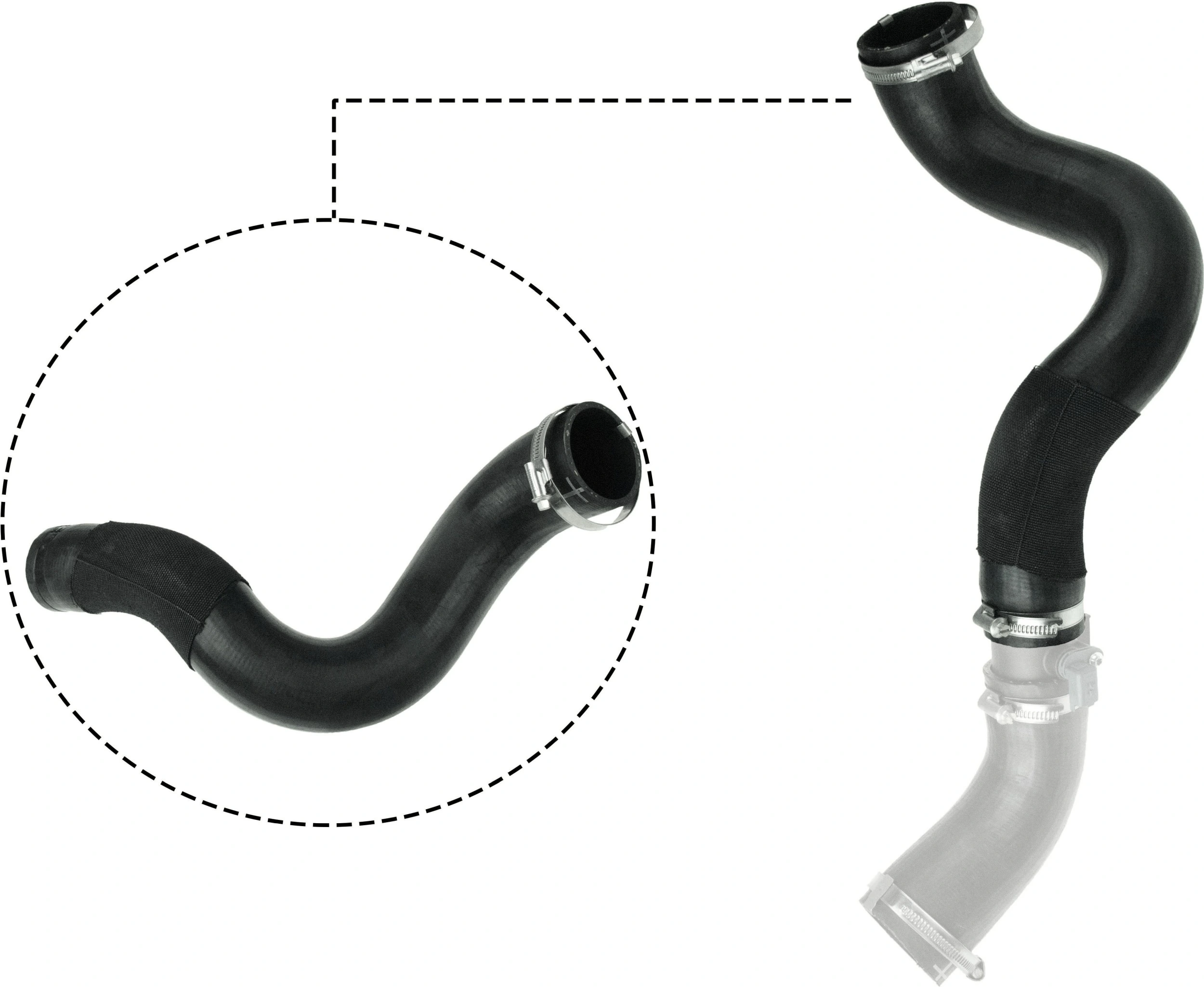 Gaine de suralimentation GATES 09-0617