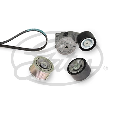 Jeu de courroies trapézoïdales à nervures GATES K0210PK2070HD