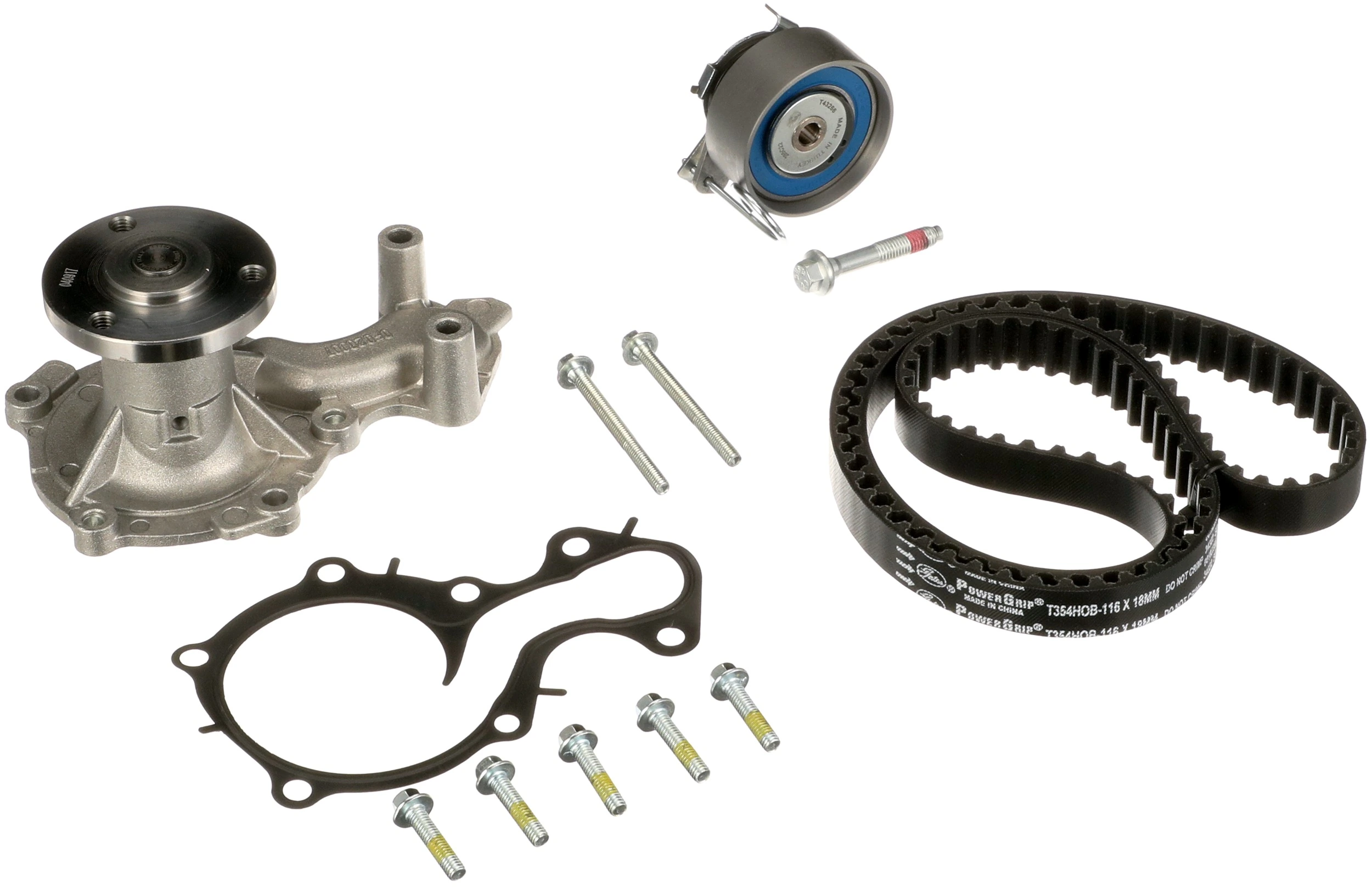 Pompe à eau + kit de courroie crantée GATES KP1T354HOB