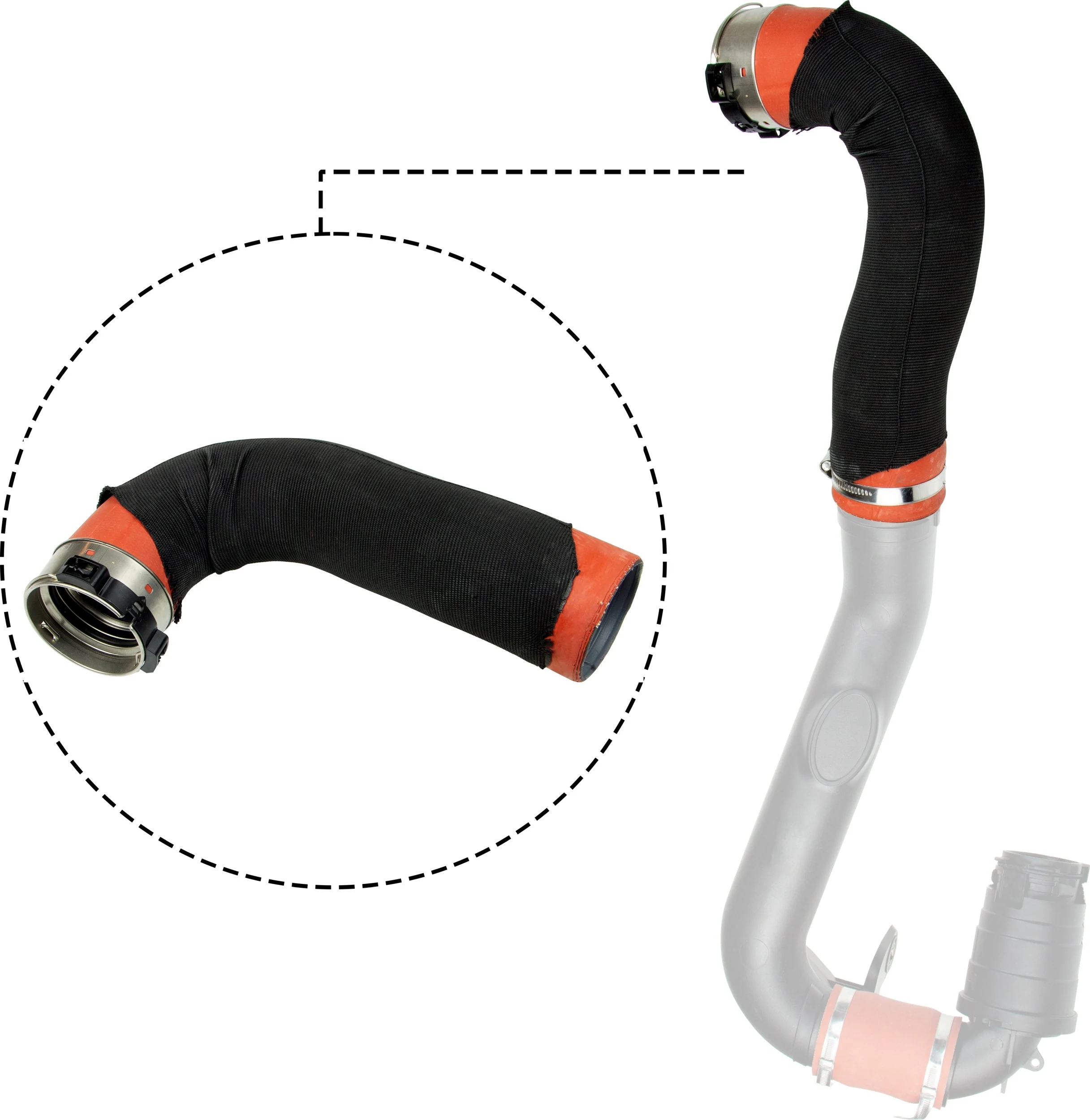 Gaine de suralimentation GATES 09-1304