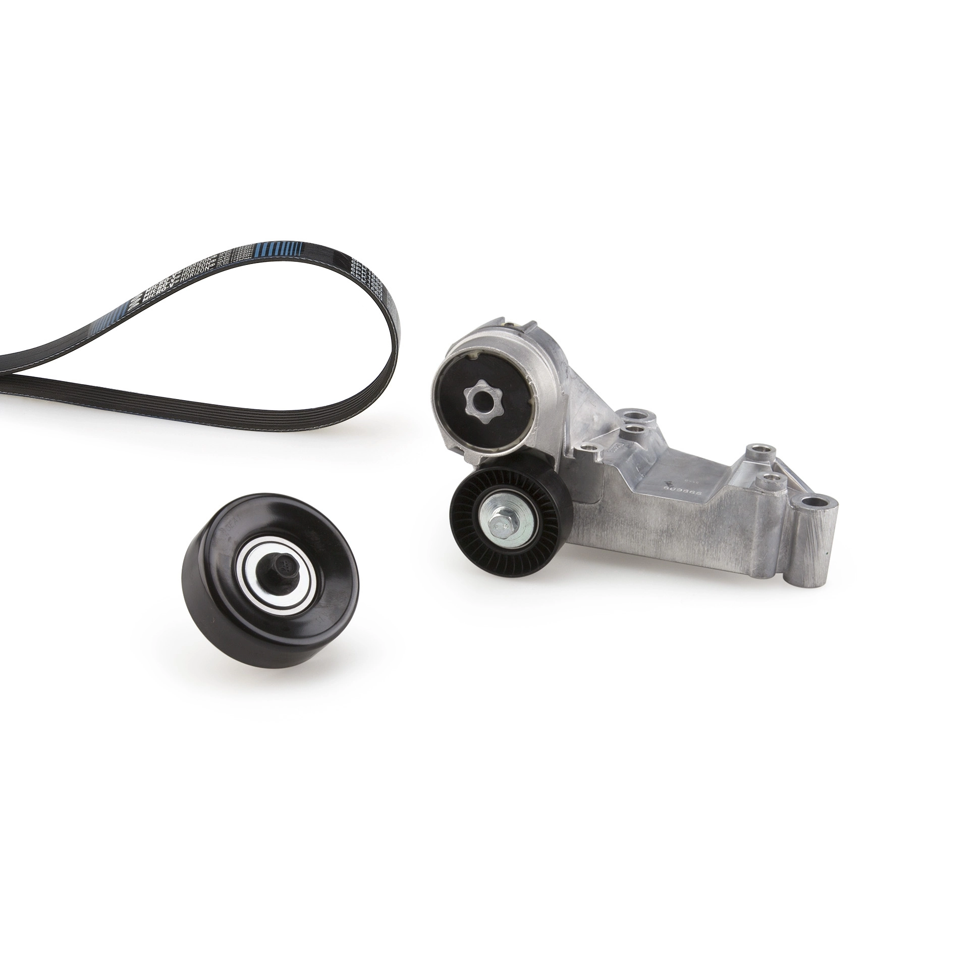 Jeu de courroies trapézoïdales à nervures GATES K016PK1413