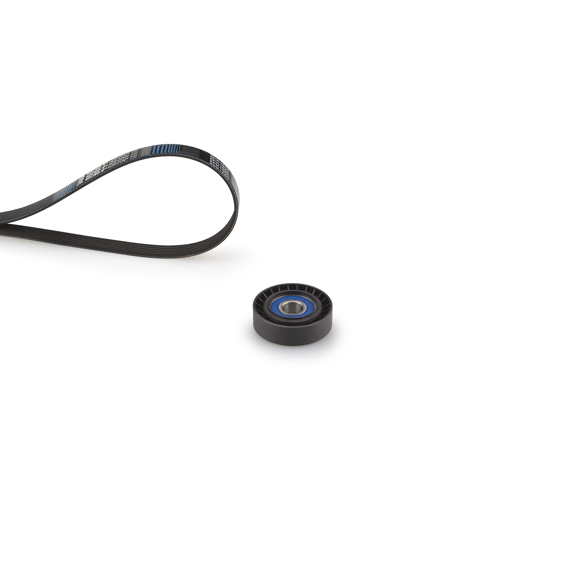 Jeu de courroies trapézoïdales à nervures GATES K046PK985