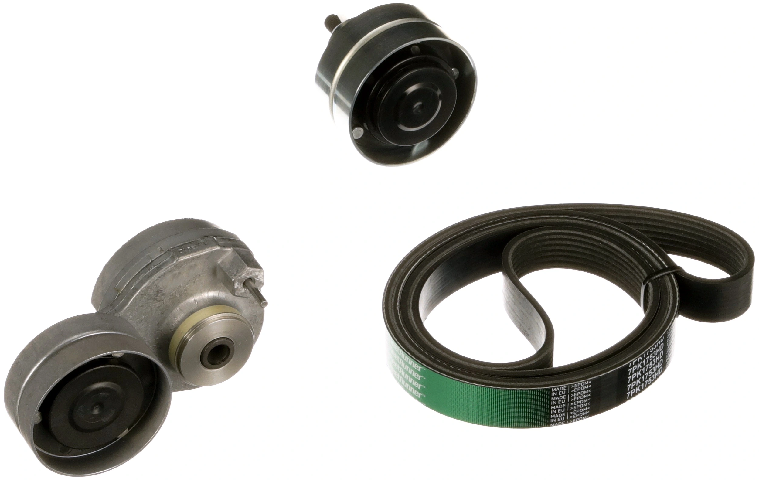 Jeu de courroies trapézoïdales à nervures GATES K017PK1753HD