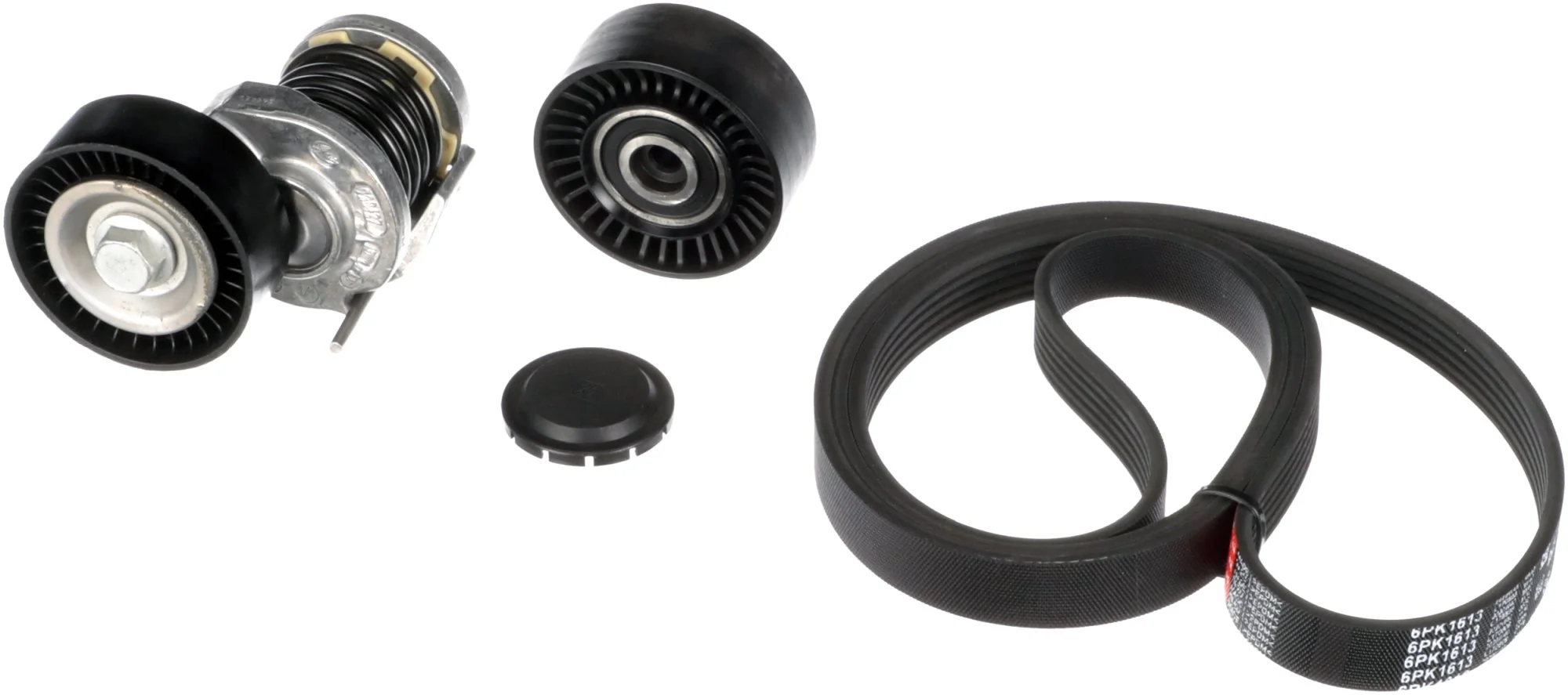 Jeu de courroies trapézoïdales à nervures GATES K016PK1613