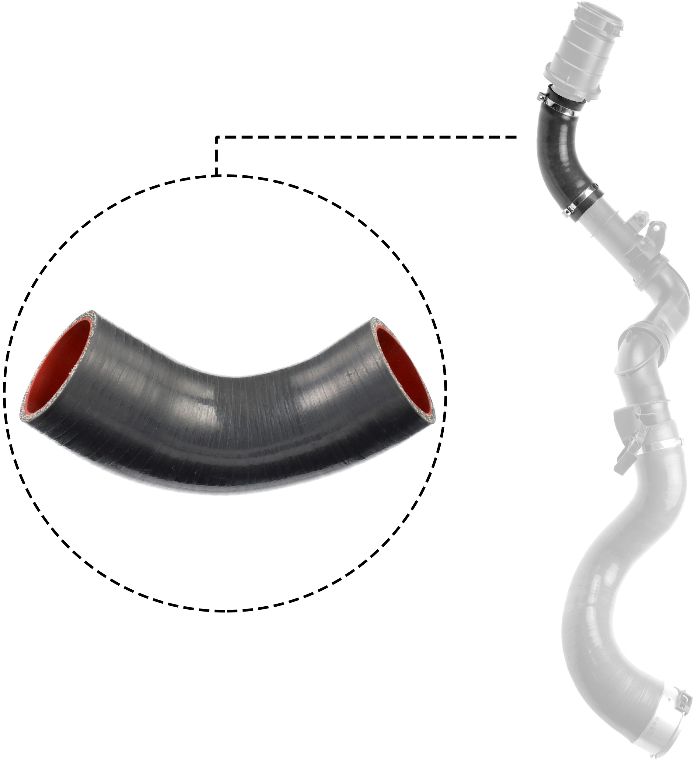 Gaine de suralimentation GATES 09-0545