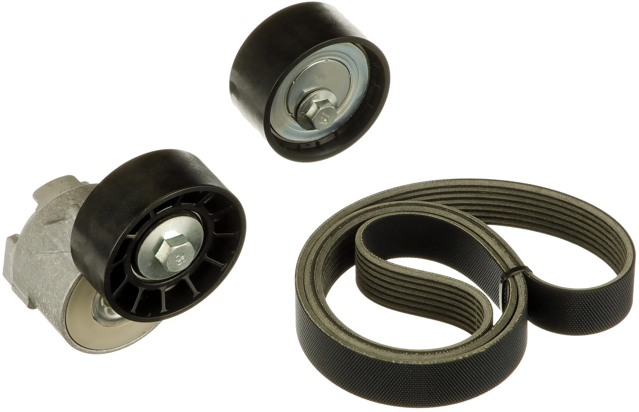 Jeu de courroies trapézoïdales à nervures GATES K017PK1236