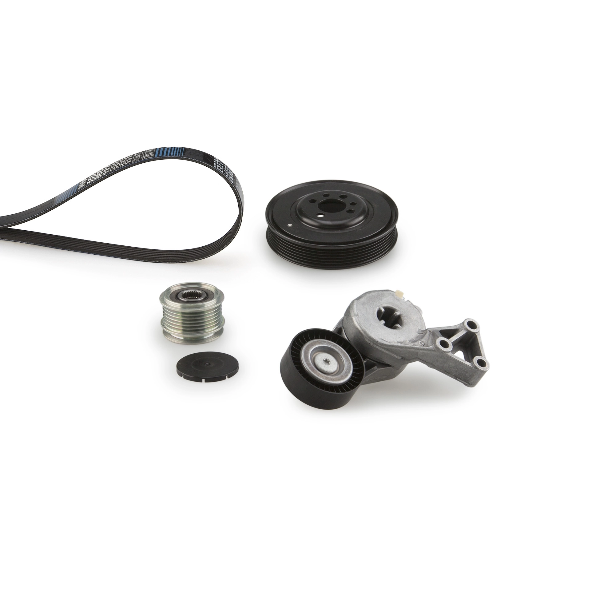 Jeu de courroies trapézoïdales à nervures GATES K036PK900