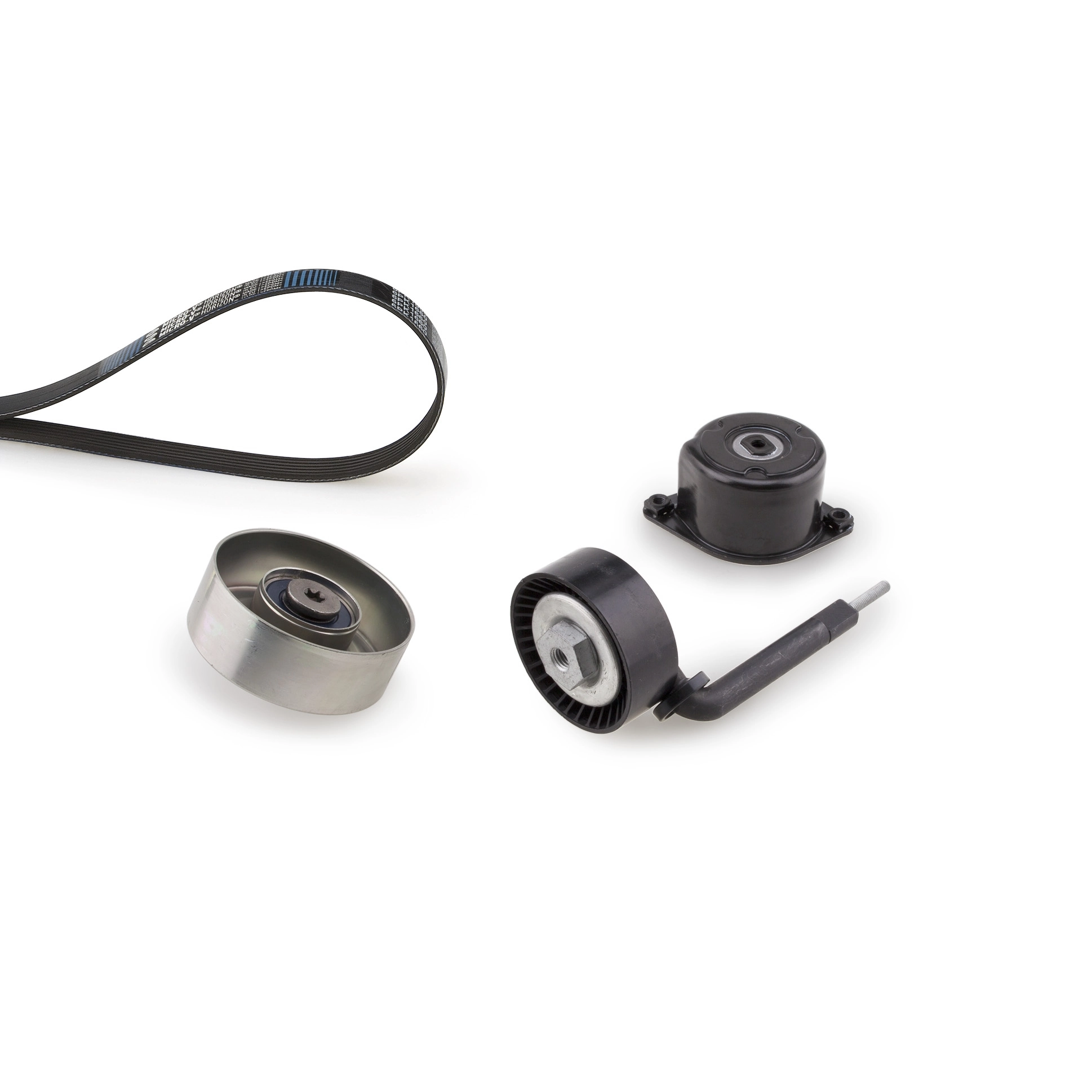 Jeu de courroies trapézoïdales à nervures GATES K216PK2083