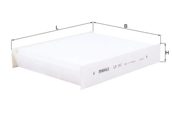 Filtre, air de l'habitacle KNECHT LA 141