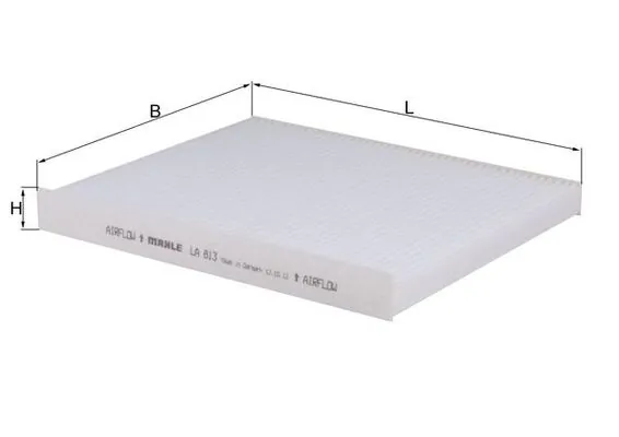 Filtre, air de l'habitacle KNECHT LA 813