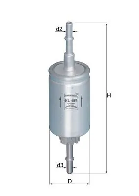 Filtre à carburant KNECHT KL 458