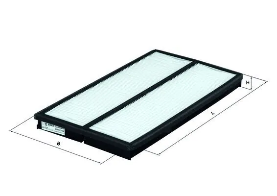 Filtre, air de l'habitacle KNECHT LA 121