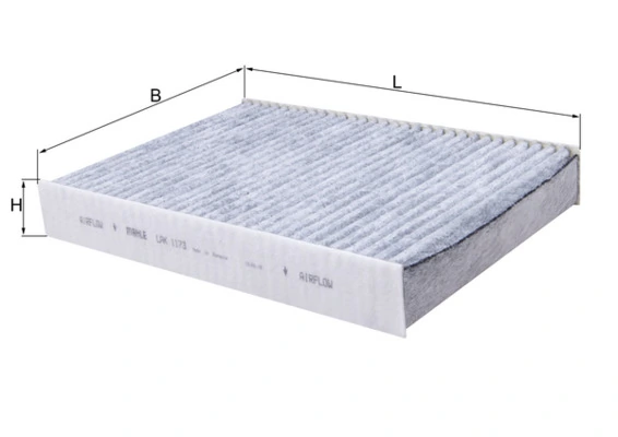 Filtre, air de l'habitacle KNECHT LAK 1173