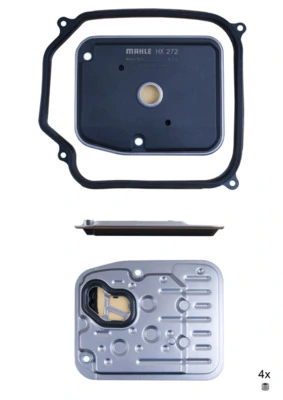 Filtre hydraulique, boîte automatique KNECHT HX 272D1