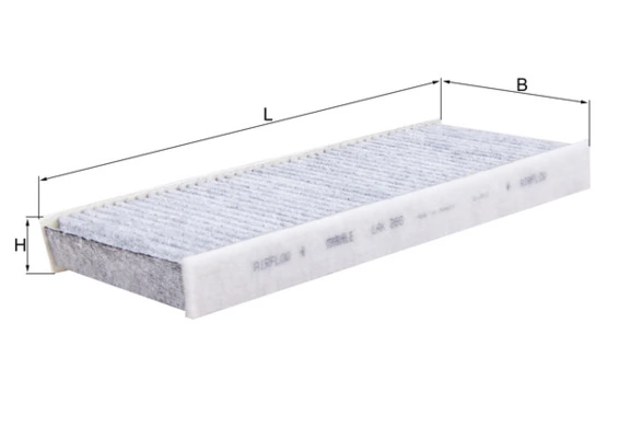 Filtre, air de l'habitacle KNECHT LAK 289