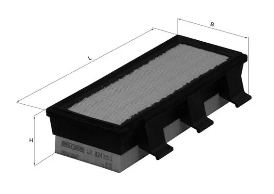 Filtre à air KNECHT LX 824