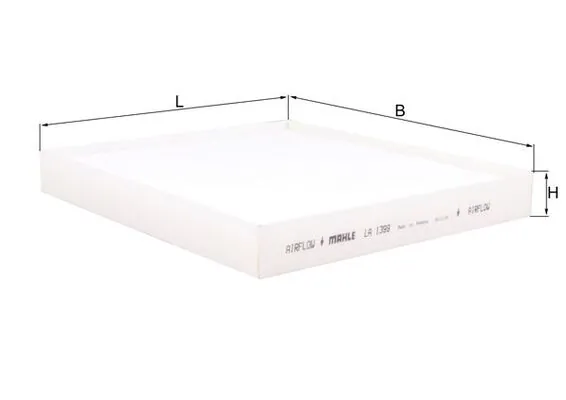 Filtre, air de l'habitacle KNECHT LA 1399