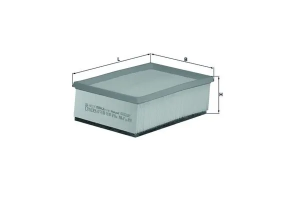 Filtre à air KNECHT LX 1033