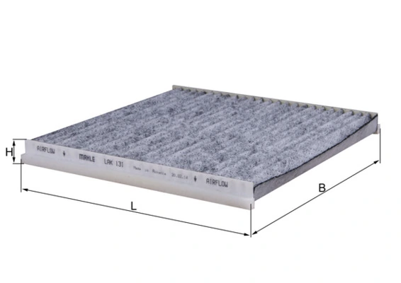 Filtre, air de l'habitacle KNECHT LAK 131