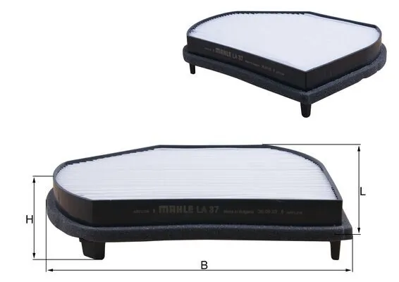 Filtre, air de l'habitacle KNECHT LA 37