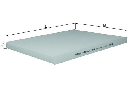 Filtre, air de l'habitacle KNECHT LA 64