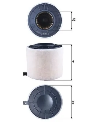 Filtre à air KNECHT LX 4410