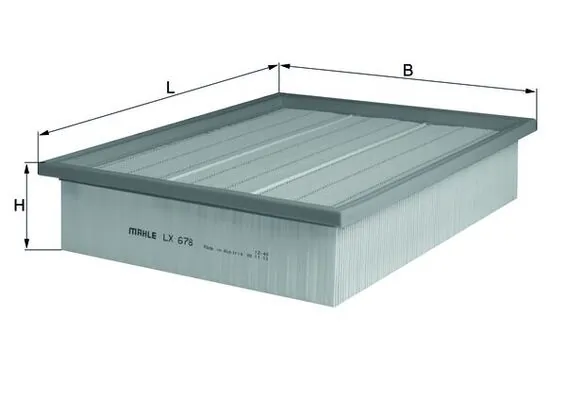 Filtre à air KNECHT LX 678