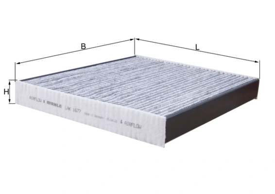 Filtre, air de l'habitacle KNECHT LAK 1677