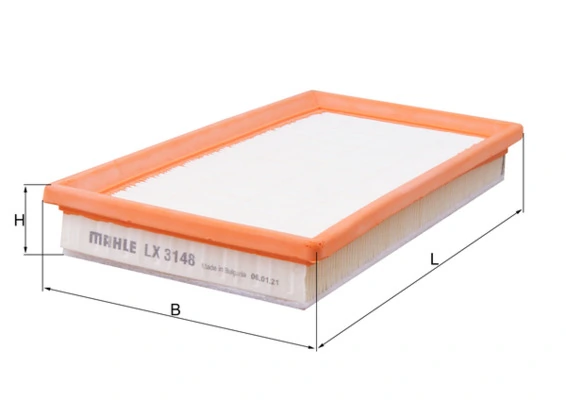 Filtre à air KNECHT LX 3148