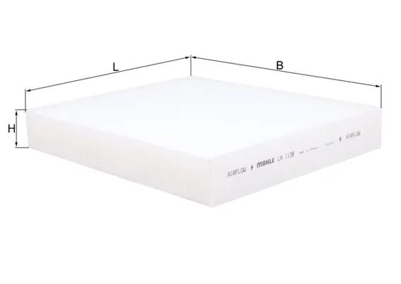 Filtre, air de l'habitacle KNECHT LA 1138