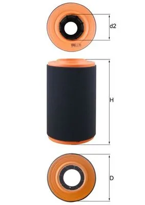 Filtre à air KNECHT LX 3353