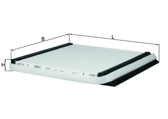 Filtre, air de l'habitacle KNECHT LA 8